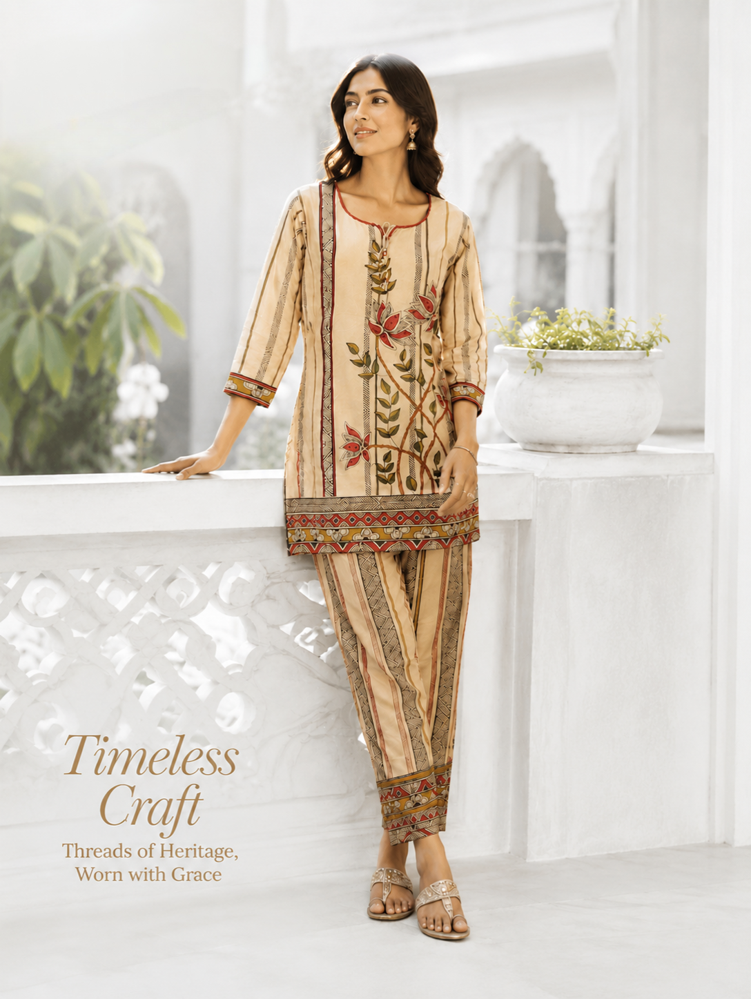 Raniriwaaz Vanya Lotus Trail Co-Ord Set