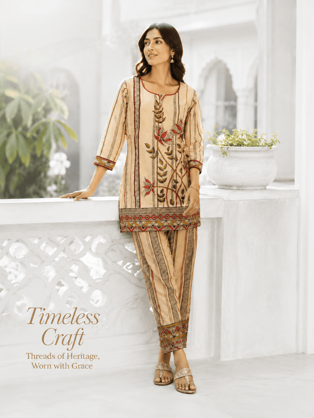 Raniriwaaz Vanya Lotus Trail Co-Ord Set