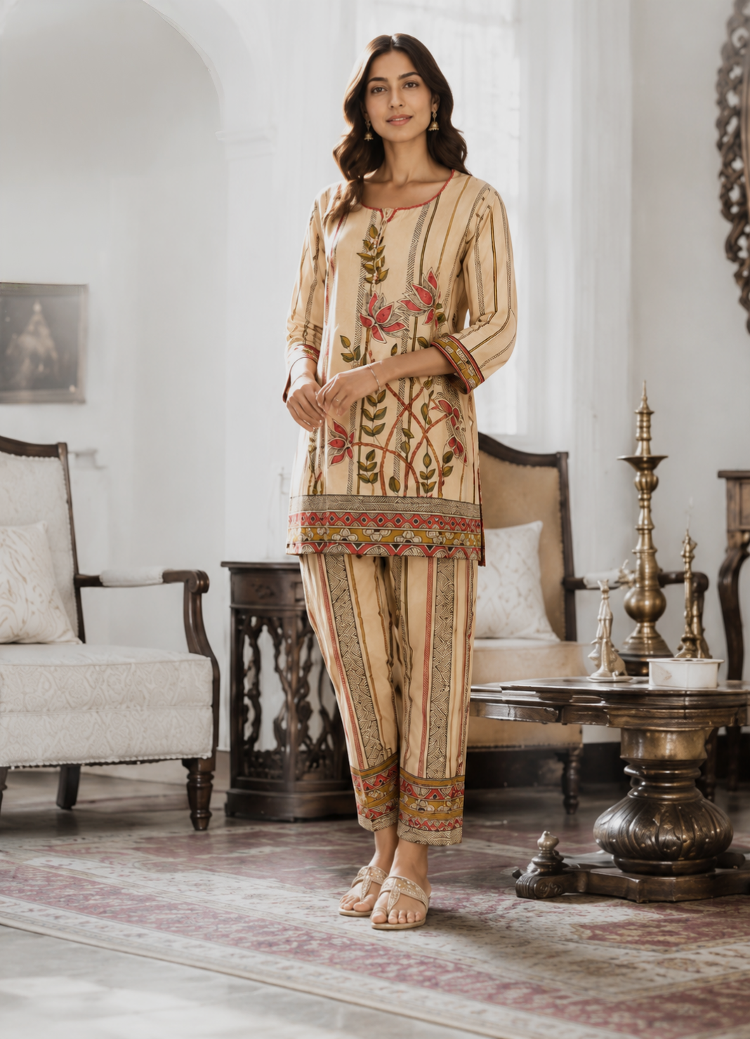 Raniriwaaz Vanya Lotus Trail Co-Ord Set