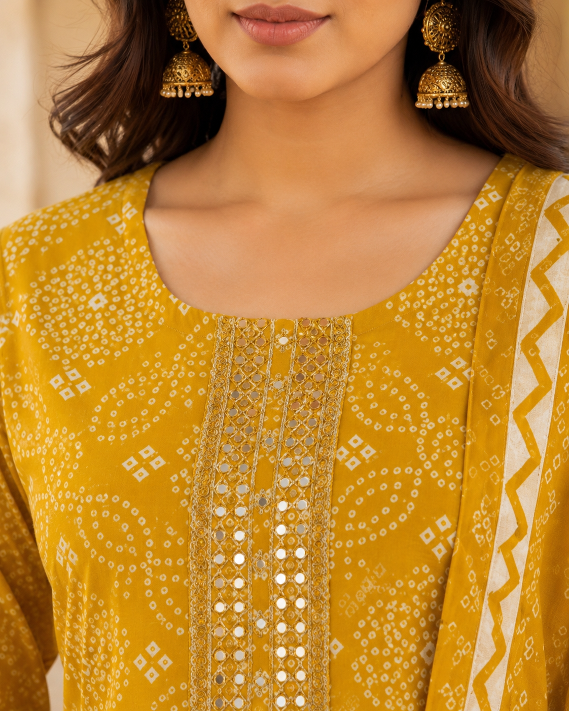 Mustard Majesty Kurta Set