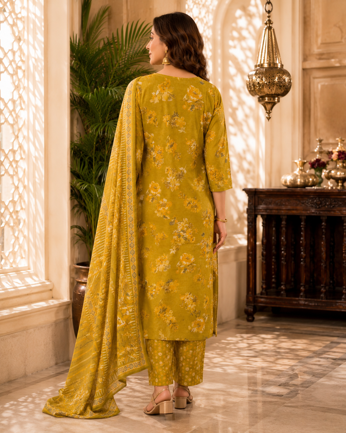 Petal Poetry Kurta Set