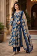 Royal Bloom Floral Anarkali