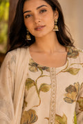 Floral Printed Kurti Set