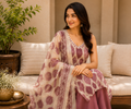 Meher Mauve Sleeveless Kurta Set