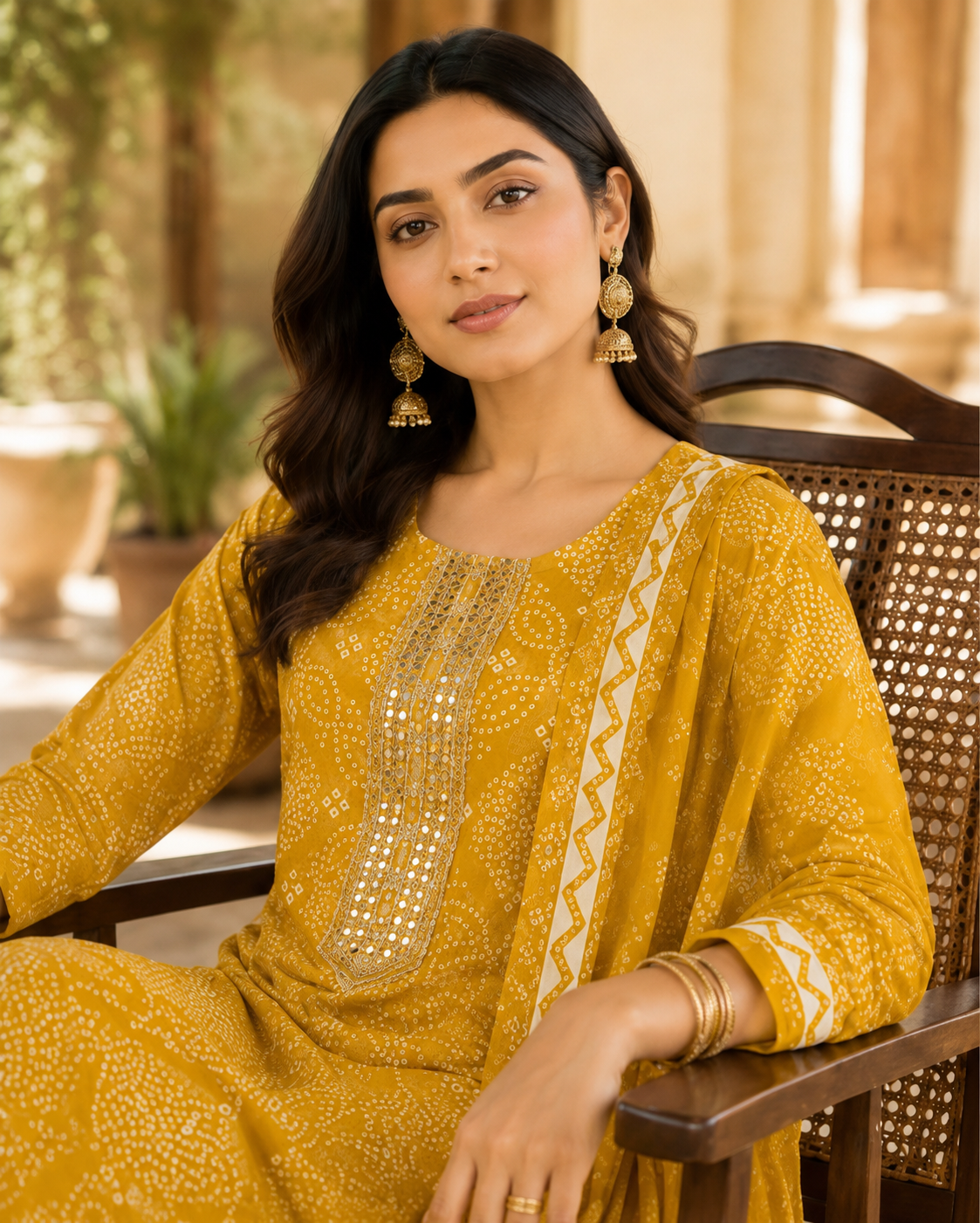 Mustard Majesty Kurta Set