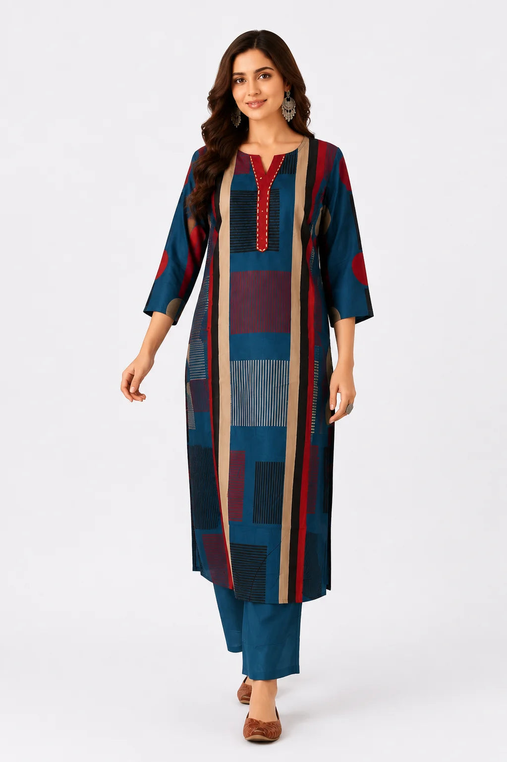 Pure Cotton Printed Kurta Set
