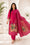 Raniriwaaz Peacock Bloom Hot Pink Kurta Sets
