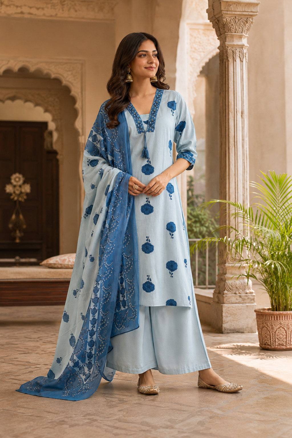 Neelkamal Grace Kurta Set