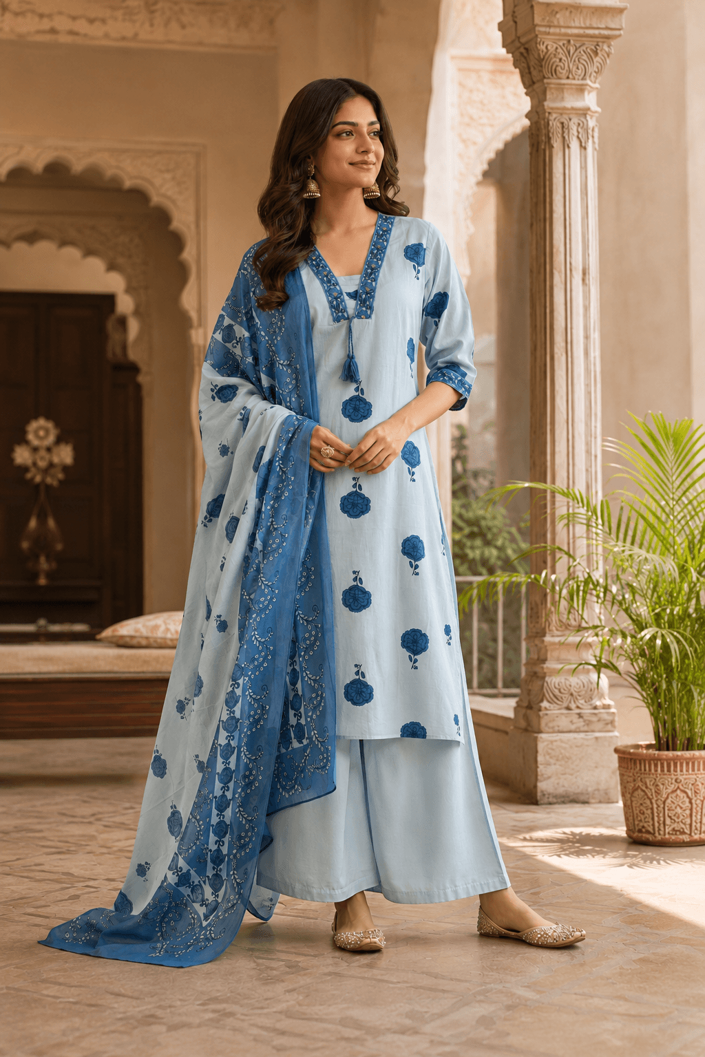 Neelkamal Grace Kurta Set