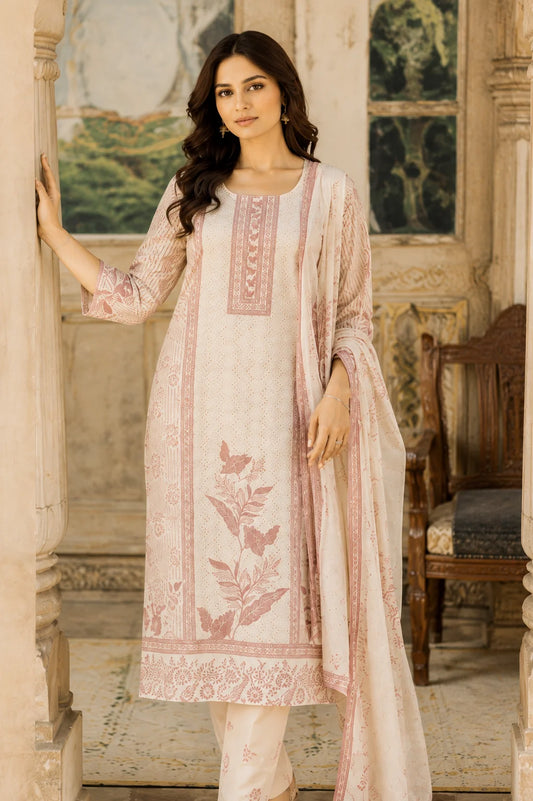 Blush Rose Chikankari Cotton Kurta Set