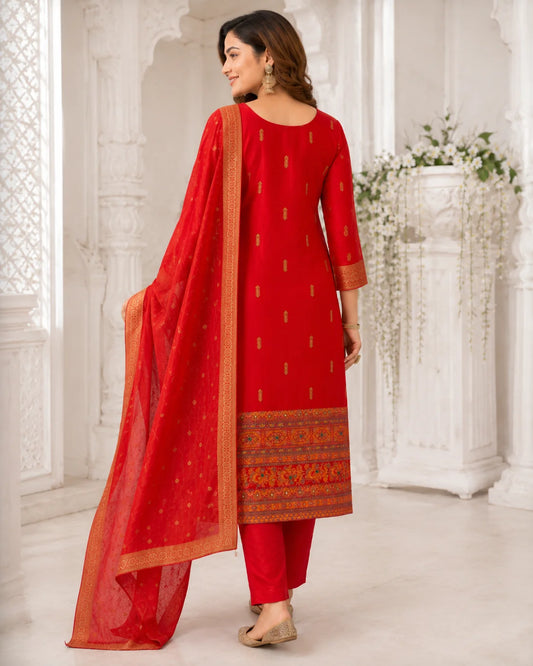 Rajrani Dola Silk Kurta Set