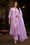 Raniriwaaz Lavender Bloom Kurta Set