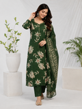 Raniriwaaz Emerald Bloom Kurta Set
