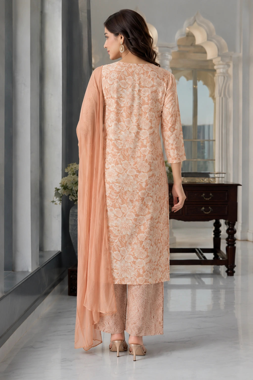 Raniriwaaz Printed Cotton Kurta Set