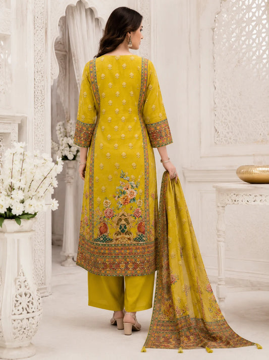 Meher Goldwork Muslin Silk Kurta Set