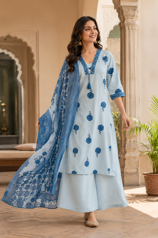 Neelkamal Grace Kurta Set